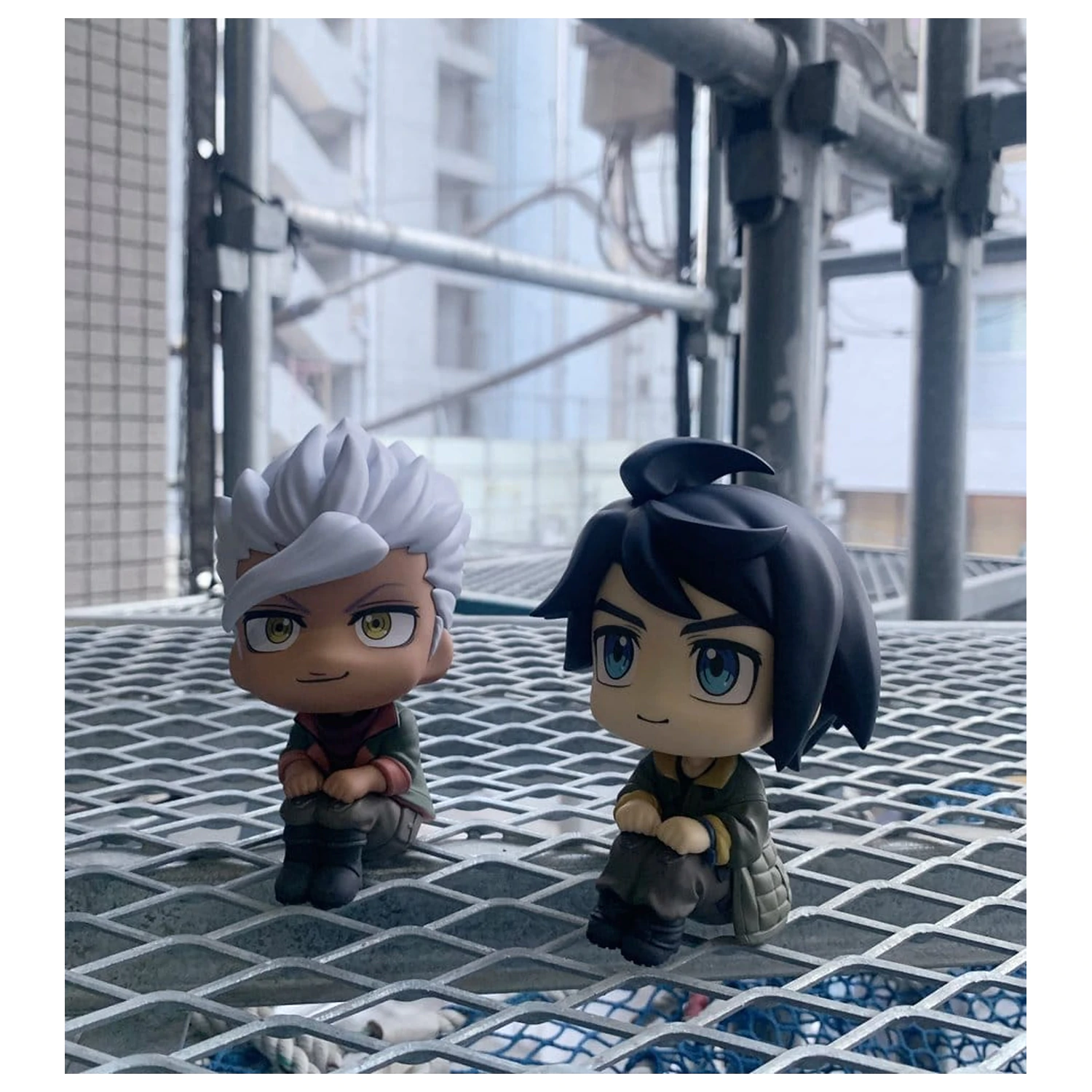 Mobile Suit Gundam Iron-Blooded Orphans Look Up PVC Statuetki Mikazuki Augus & Orga Itsuka 11 cm (z prezentem) zdjęcie produktu