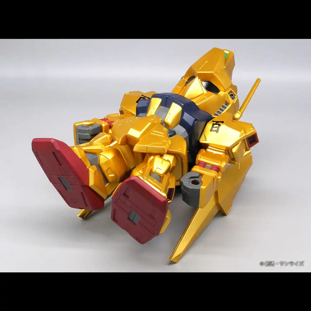 Mobile Suit Gundam Jumbo Sofbi Vinyl Figure Hyakushiki Gold Ver. 30 cm zdjęcie produktu