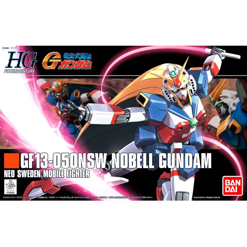 Mobile Suit Gundam Nobell Gundam Model Kit figurka 13cm zdjęcie produktu