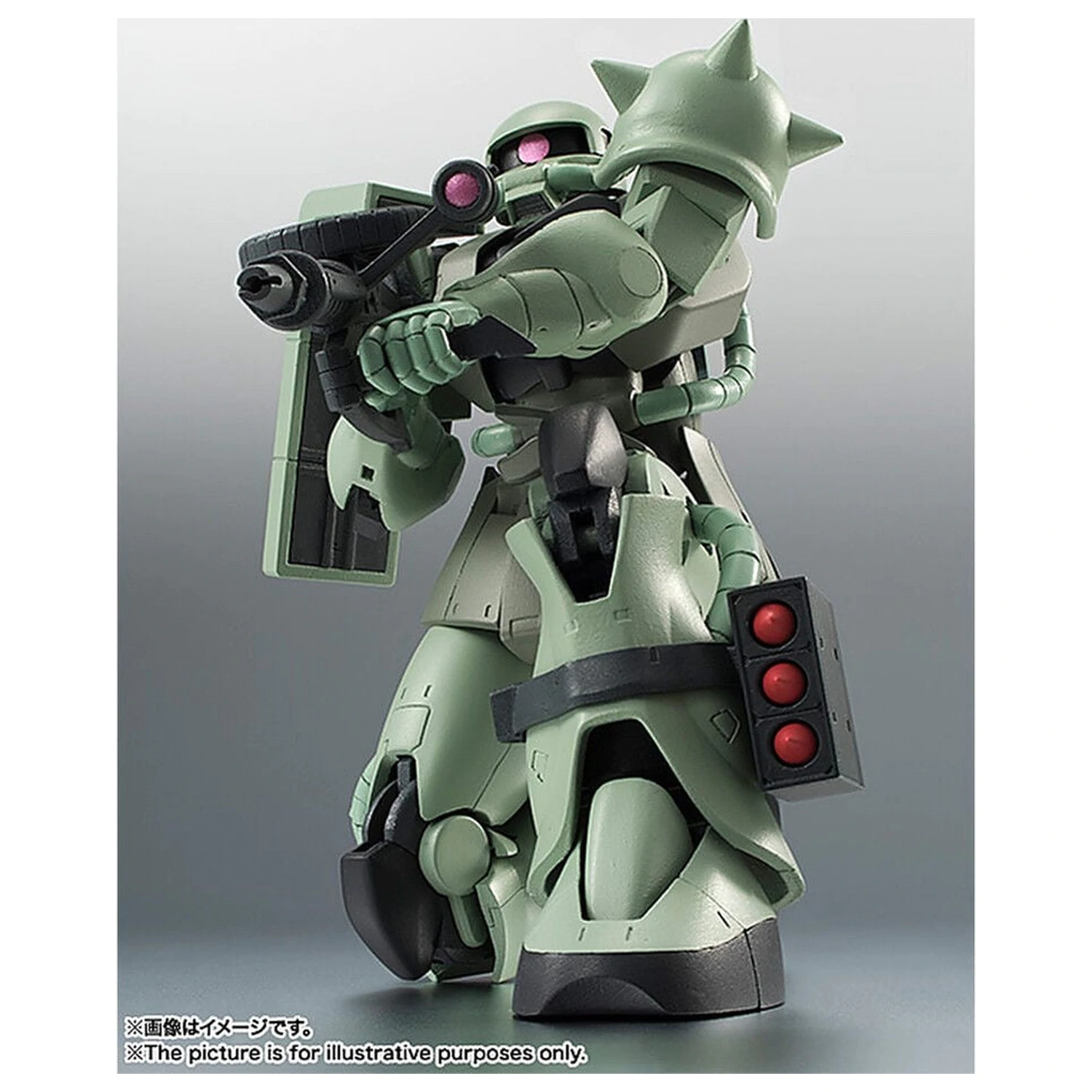 Figurka Mobile Suit Gundam Robot Spirits MS 06 Zaku ver ANIME Reissue 12,5 cm zdjęcie produktu