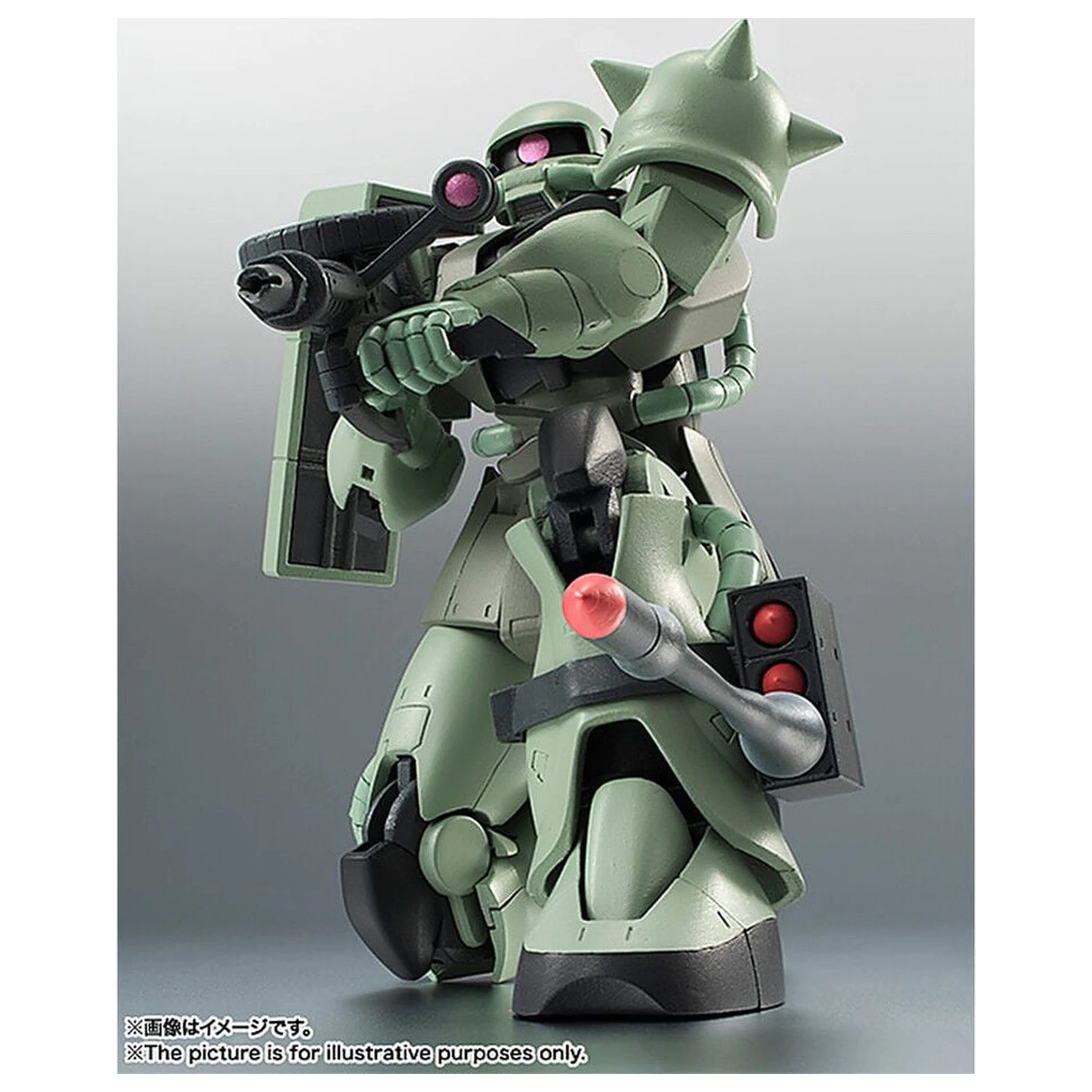 Figurka Mobile Suit Gundam Robot Spirits MS 06 Zaku ver ANIME Reissue 12,5 cm zdjęcie produktu