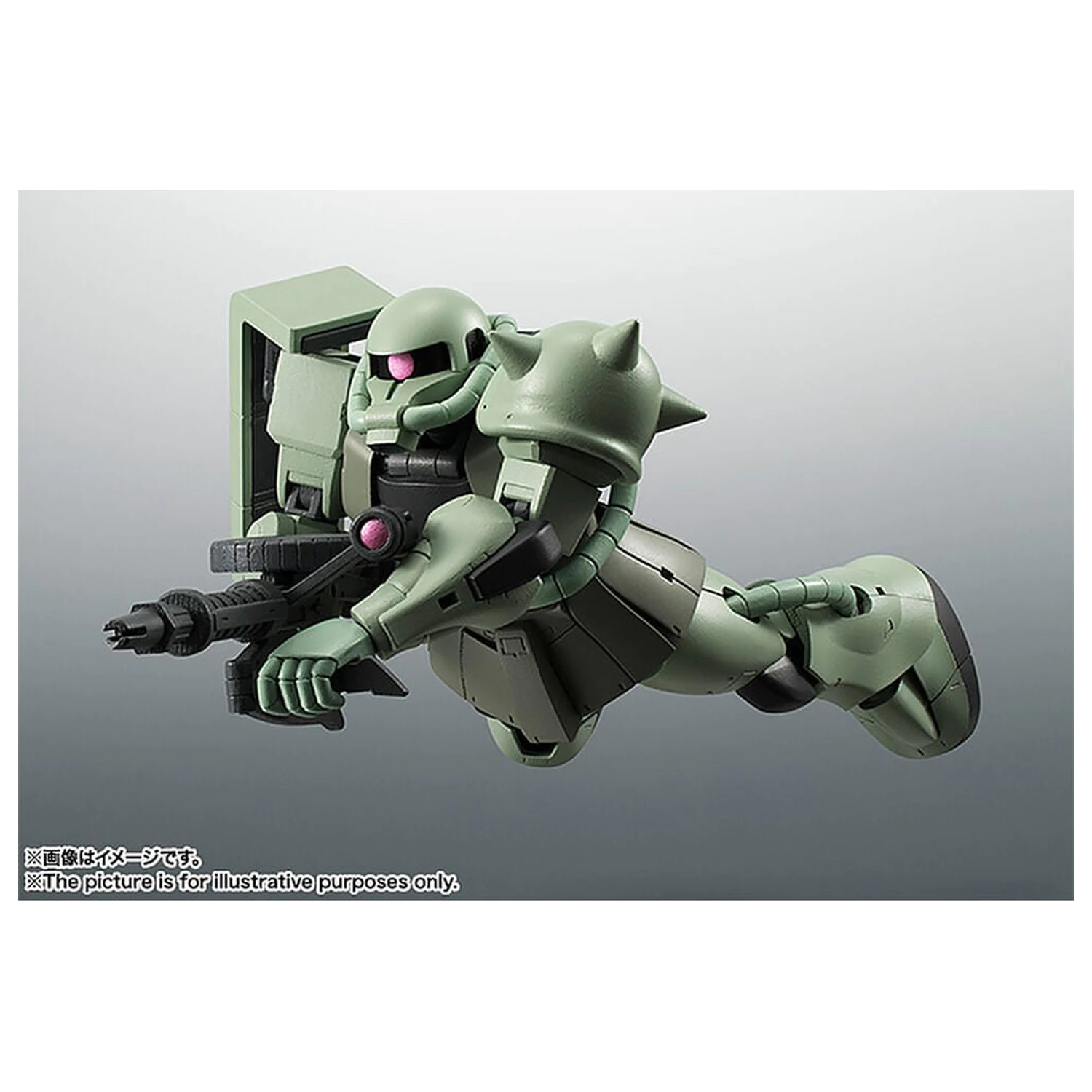 Figurka Mobile Suit Gundam Robot Spirits MS 06 Zaku ver ANIME Reissue 12,5 cm zdjęcie produktu