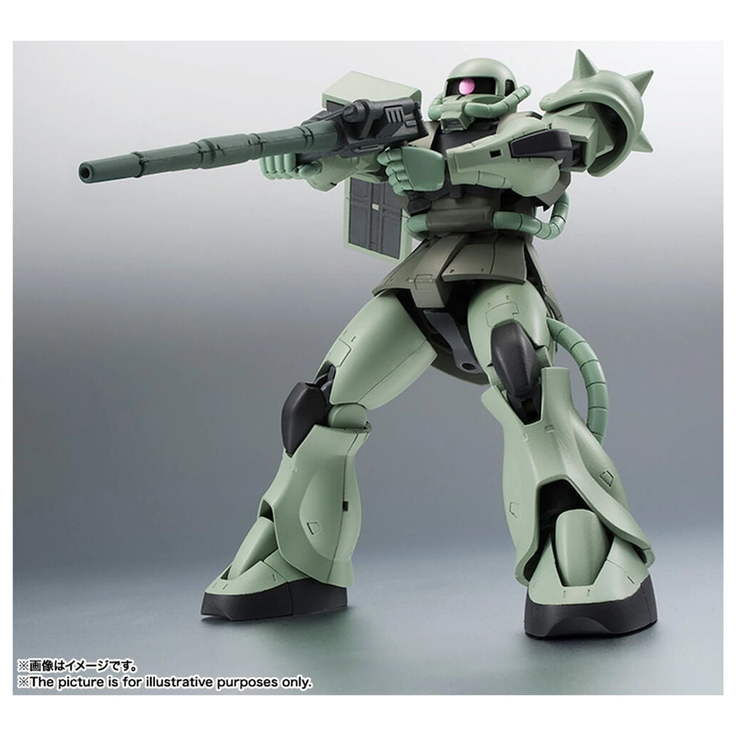 Figurka Mobile Suit Gundam Robot Spirits MS 06 Zaku ver ANIME Reissue 12,5 cm zdjęcie produktu