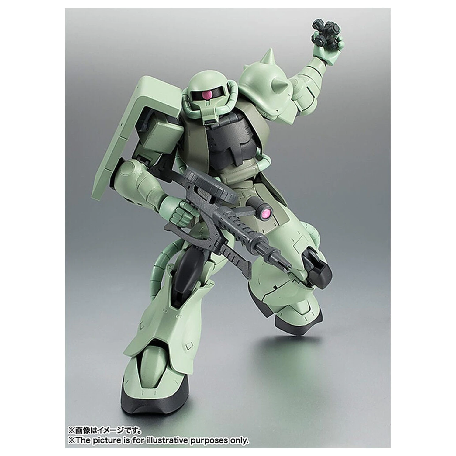 Figurka Mobile Suit Gundam Robot Spirits MS 06 Zaku ver ANIME Reissue 12,5 cm zdjęcie produktu
