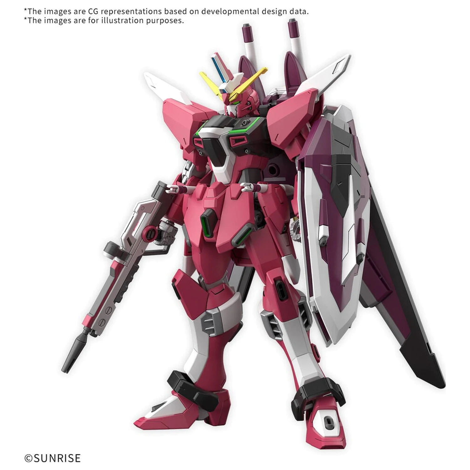 Mobile Suit Gundam Seed Freedom Zero Infinite Justice Gundam Booster Unit HG Model do składania w skali 1/144 Figurka zdjęcie produktu