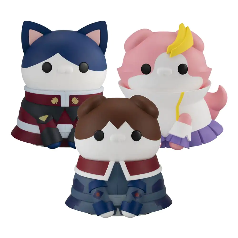 Mobile Suit Gundam SEED Mega Cat Project Figurki Kolekcjonerskie Nyanto! The Big Cat Nyandam SEED Series Set 10 cm (Z Upominkiem) zdjęcie produktu