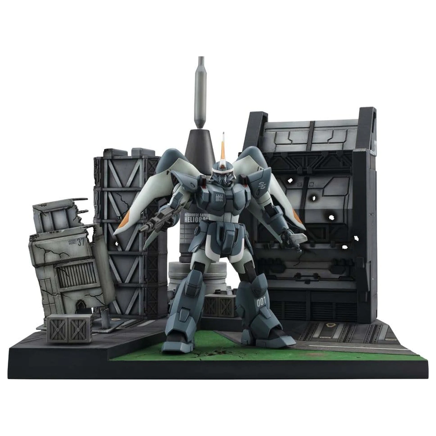 Mobile Suit Gundam SEED Realistic Model Series Diorama G Structure GS06M Heliopolis Battle Stage Materiałowa Wersja Kolorystyczna 18 cm zdjęcie produktu
