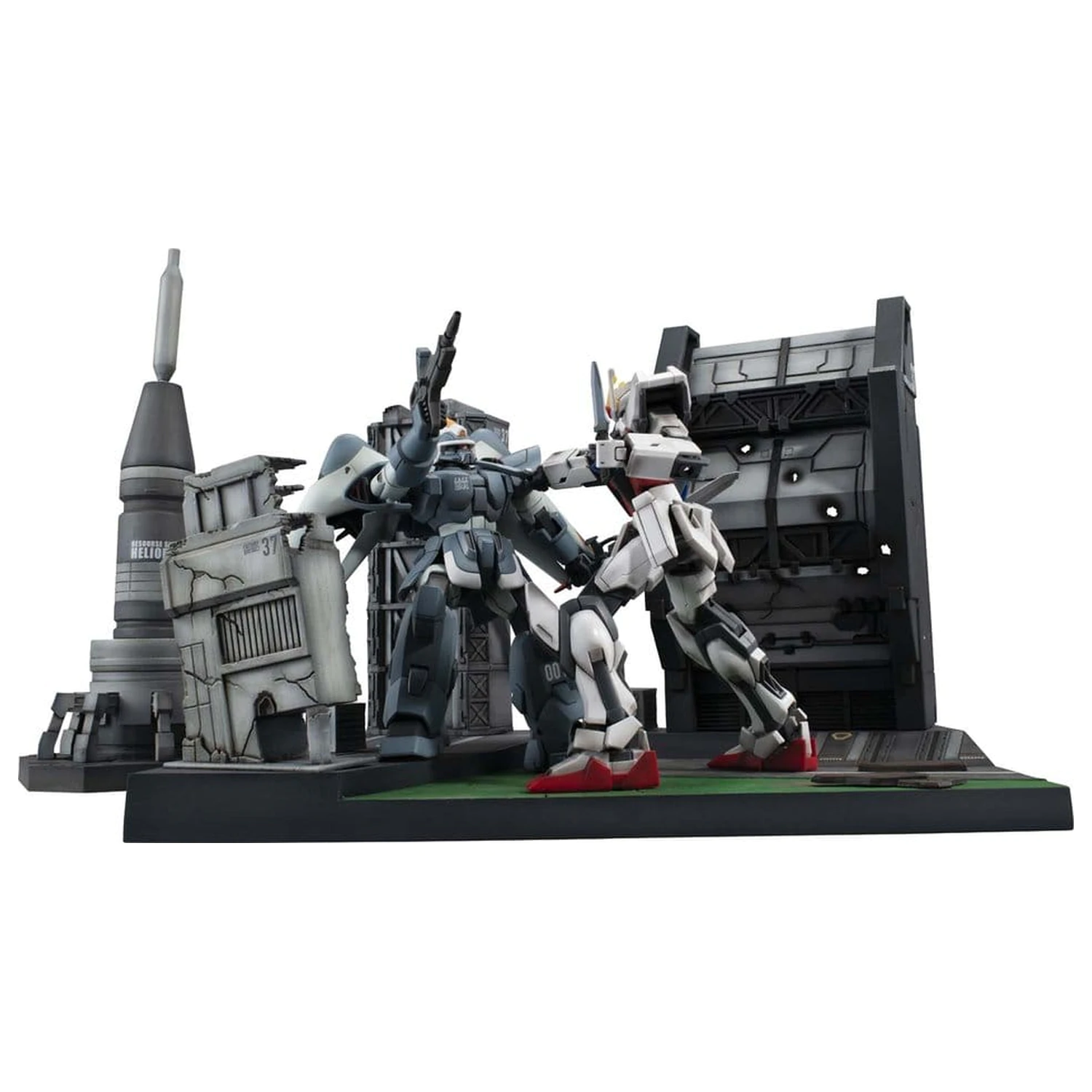 Mobile Suit Gundam SEED Realistic Model Series Diorama G Structure GS06M Heliopolis Battle Stage Materiałowa Wersja Kolorystyczna 18 cm zdjęcie produktu