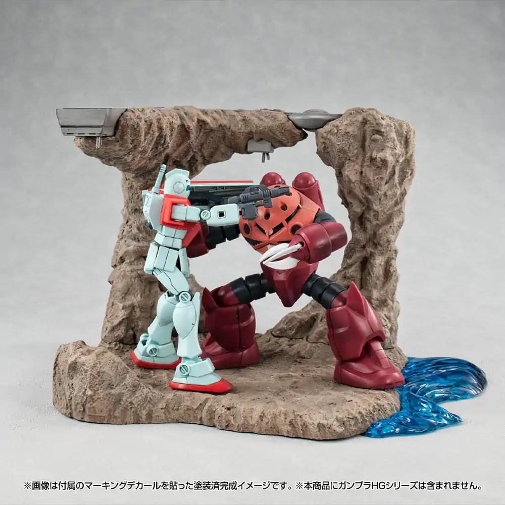 Mobile Suit Gundam SEED RM Series Realistic Model Series Diorama 1/144 G Structure (GS01) Tragedia w Jaburo Material Color Edition 16 cm zdjęcie produktu