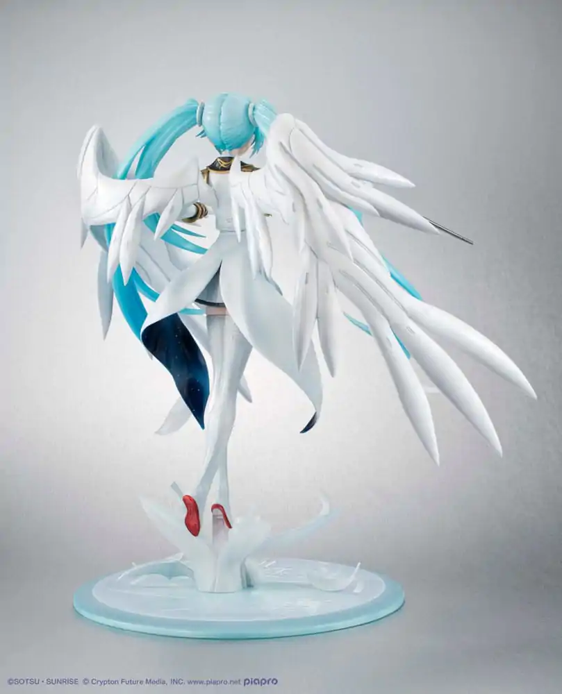 Mobile Suit Gundam x Hatsune Miku Lucrea PVC Statua Hatsune Miku x Wing Gundam Zero EW 45. rocznica 27 cm zdjęcie produktu