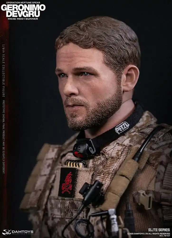 Figurka Akcji Modern Military 1/6 Geronimo Devgru - Strzelec MK46 MOD1 (Operacja Neptune Spear) 30 cm zdjęcie produktu