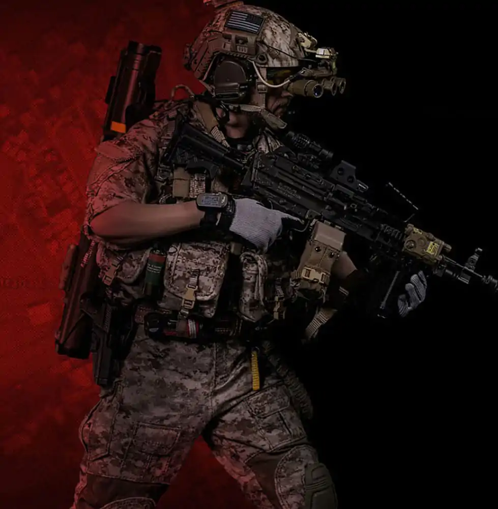 Figurka Akcji Modern Military 1/6 Geronimo Devgru - Strzelec MK46 MOD1 (Operacja Neptune Spear) 30 cm zdjęcie produktu