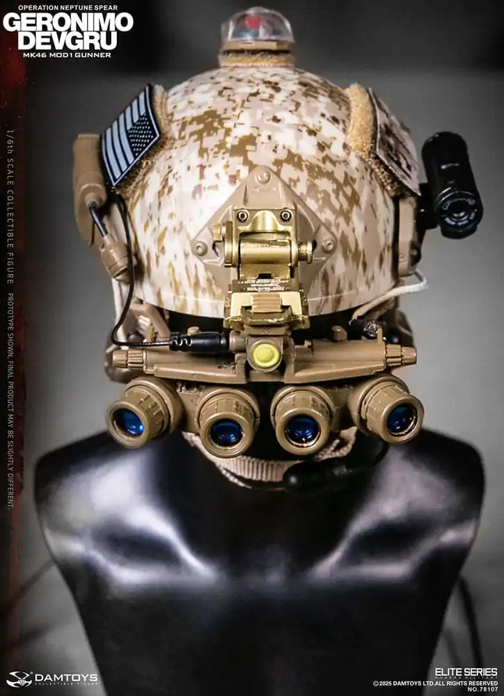 Figurka Akcji Modern Military 1/6 Geronimo Devgru - Strzelec MK46 MOD1 (Operacja Neptune Spear) 30 cm zdjęcie produktu