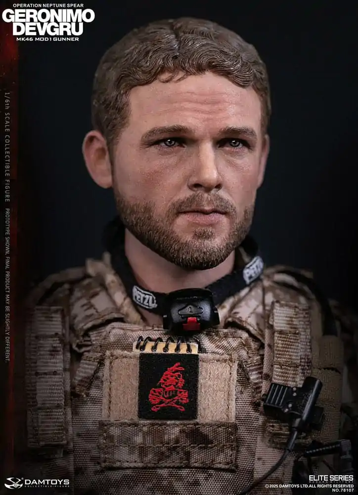 Figurka Akcji Modern Military 1/6 Geronimo Devgru - Strzelec MK46 MOD1 (Operacja Neptune Spear) 30 cm zdjęcie produktu