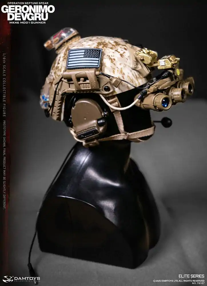 Figurka Akcji Modern Military 1/6 Geronimo Devgru - Strzelec MK46 MOD1 (Operacja Neptune Spear) 30 cm zdjęcie produktu