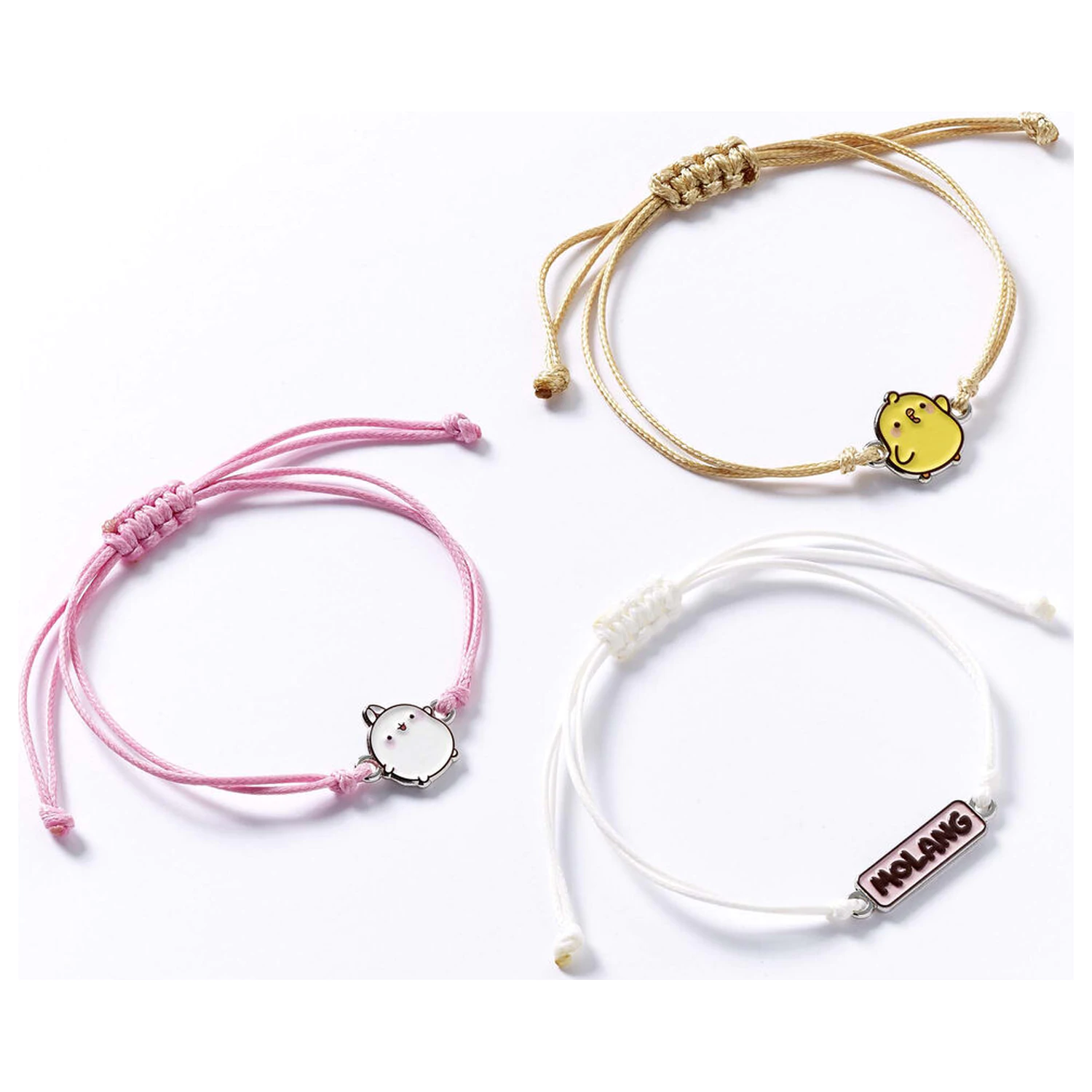 Zestaw 3 bransoletek przyjaźni Molang zdjęcie produktu