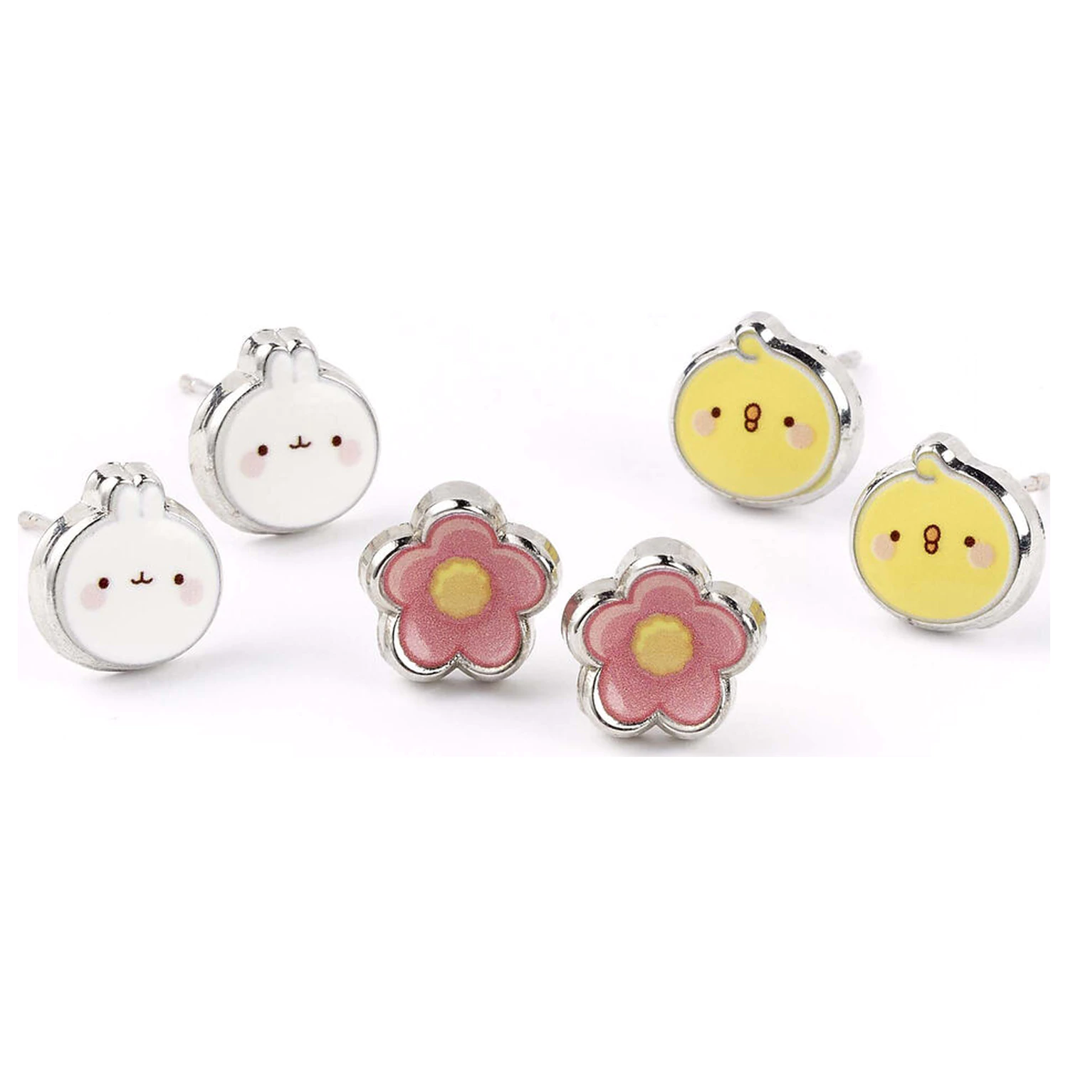 Molang zestaw 3 pary kolczyków zdjęcie produktu