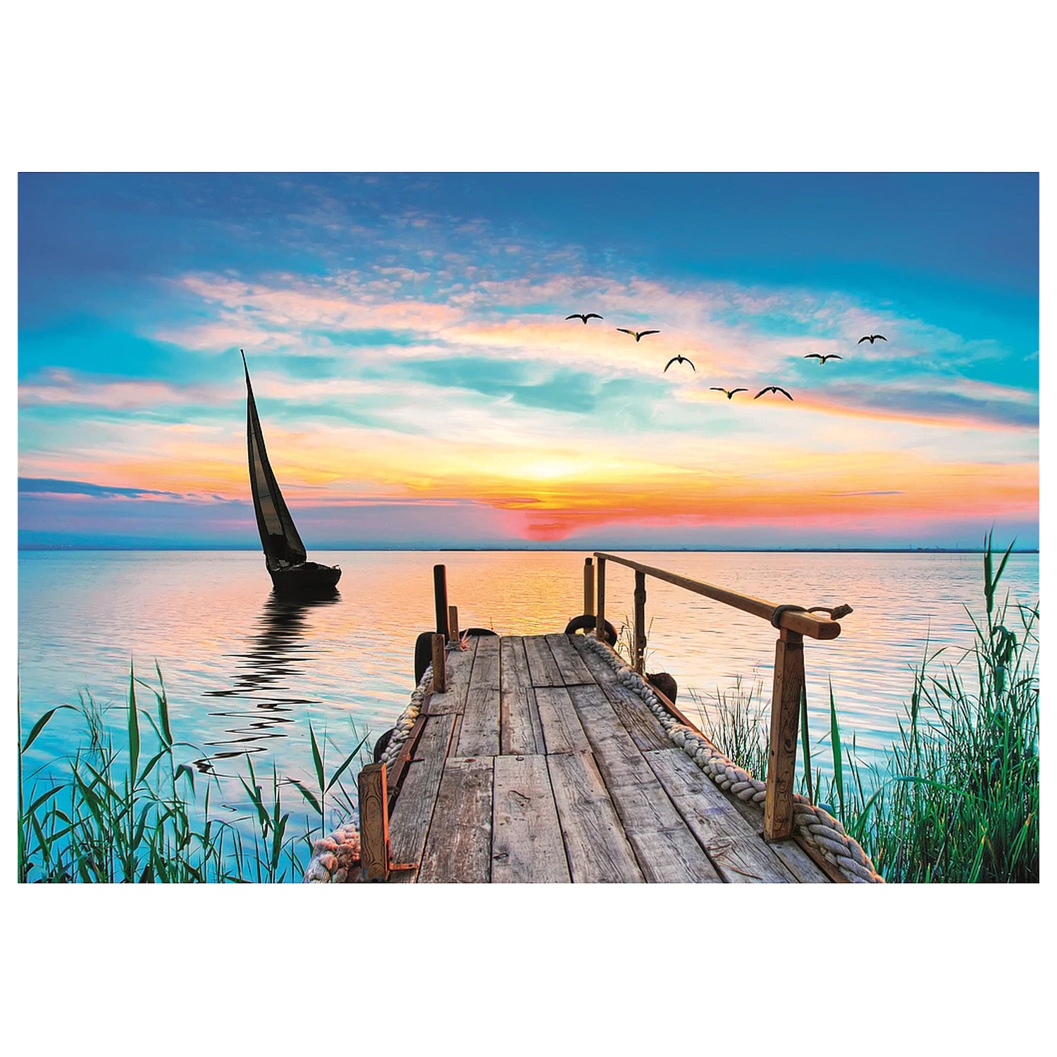 Pier Peaceful 500-częściowy Peace puzzle zdjęcie produktu