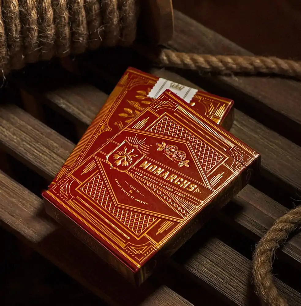 Karty do gry Monarchs Red zdjęcie produktu