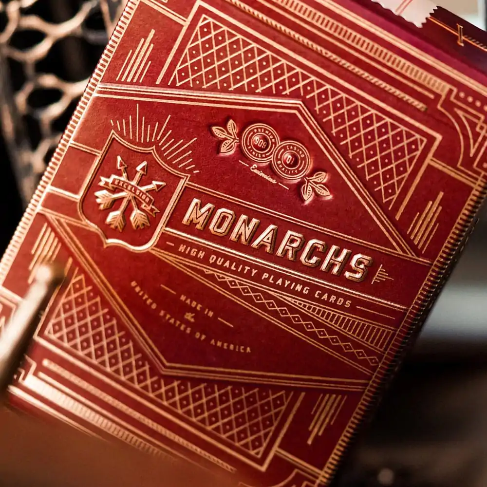 Karty do gry Monarchs Red zdjęcie produktu