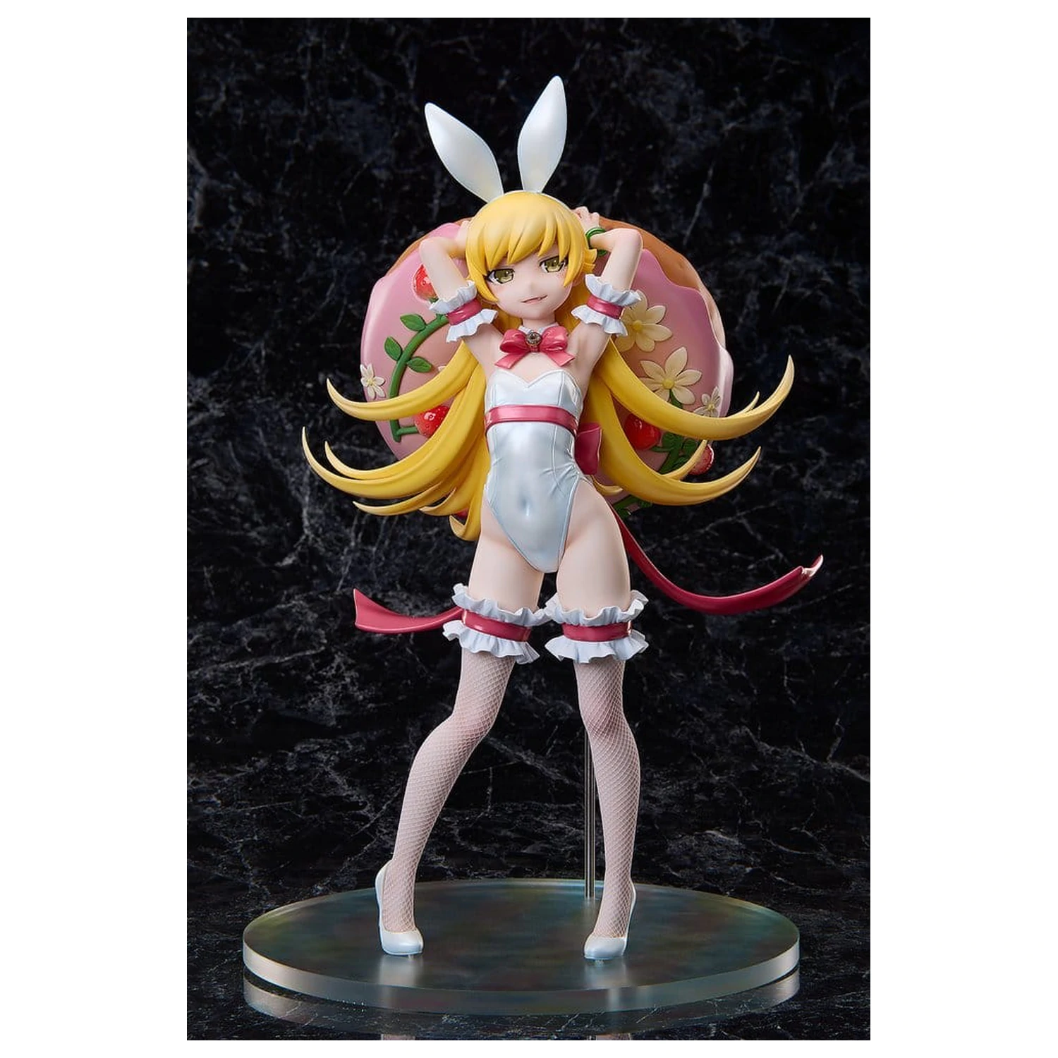 Monogatari Series PVC Statuetka 1/4 Shinobu Oshino White Bunny Ver. 35 cm zdjęcie produktu