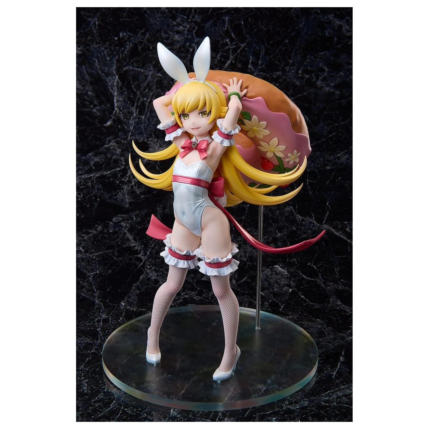 Monogatari Series PVC Statuetka 1/4 Shinobu Oshino White Bunny Ver. 35 cm zdjęcie produktu