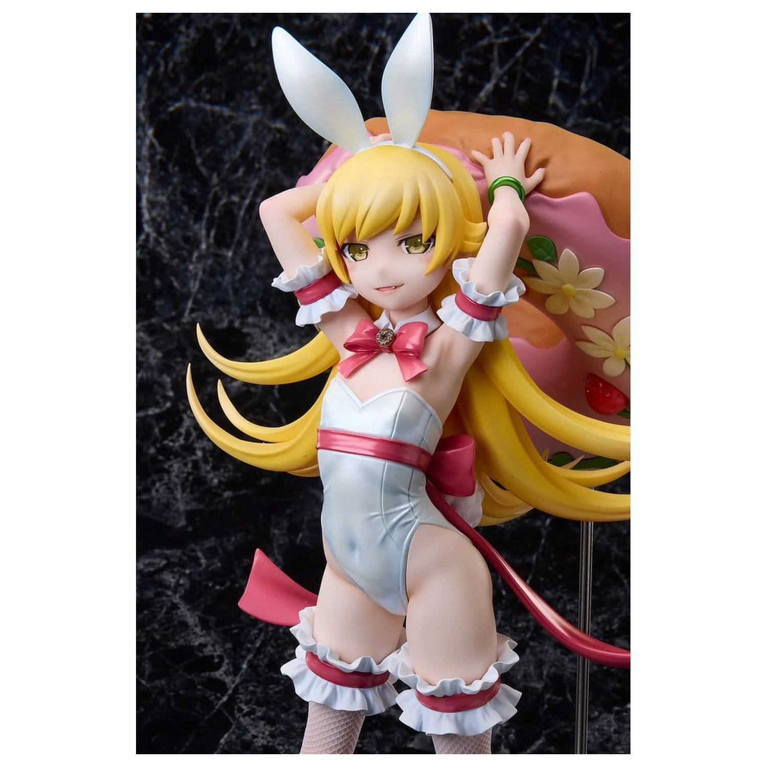 Monogatari Series PVC Statuetka 1/4 Shinobu Oshino White Bunny Ver. 35 cm zdjęcie produktu