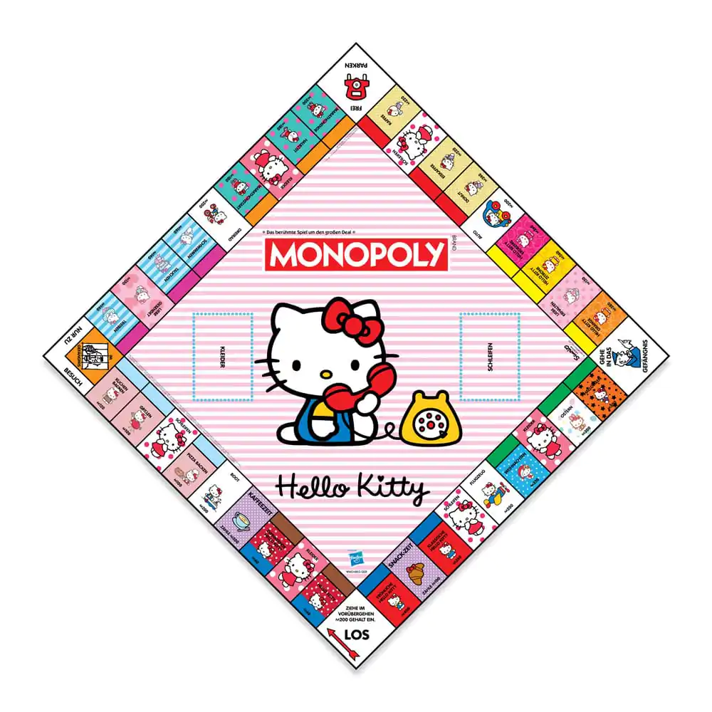 Monopoly Gra Planszowa Hello Kitty *German Version* zdjęcie produktu