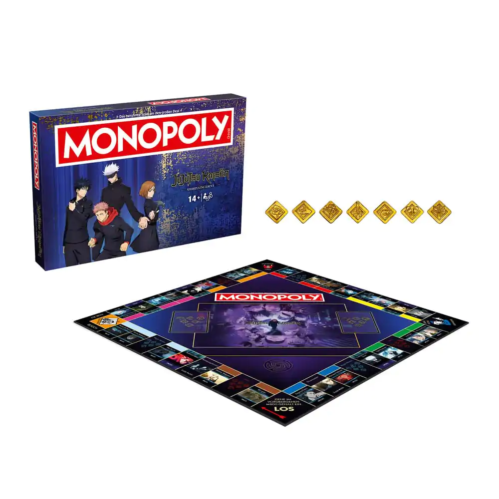 Gra Planszowa Monopoly Jujutsu Kaisen Sezon 2 *wersja niemiecka* zdjęcie produktu