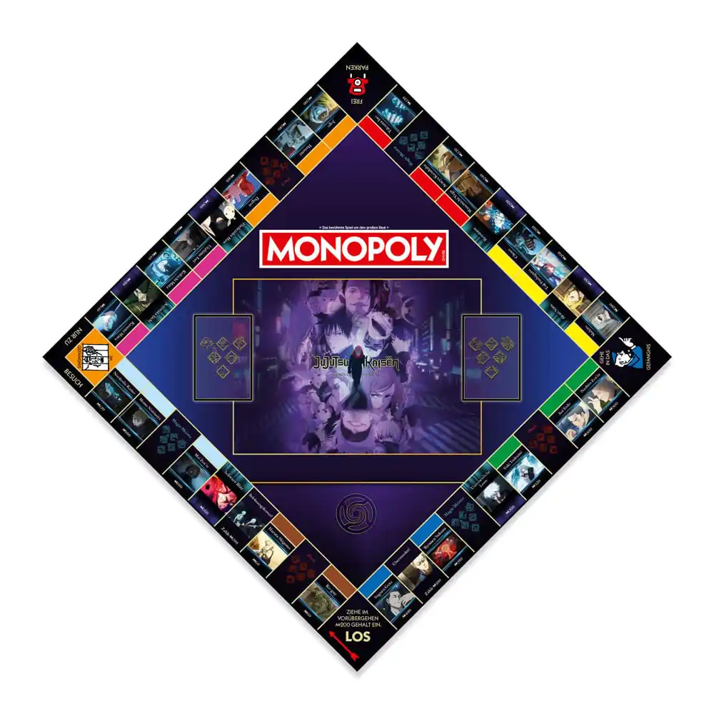 Gra Planszowa Monopoly Jujutsu Kaisen Sezon 2 *wersja niemiecka* zdjęcie produktu