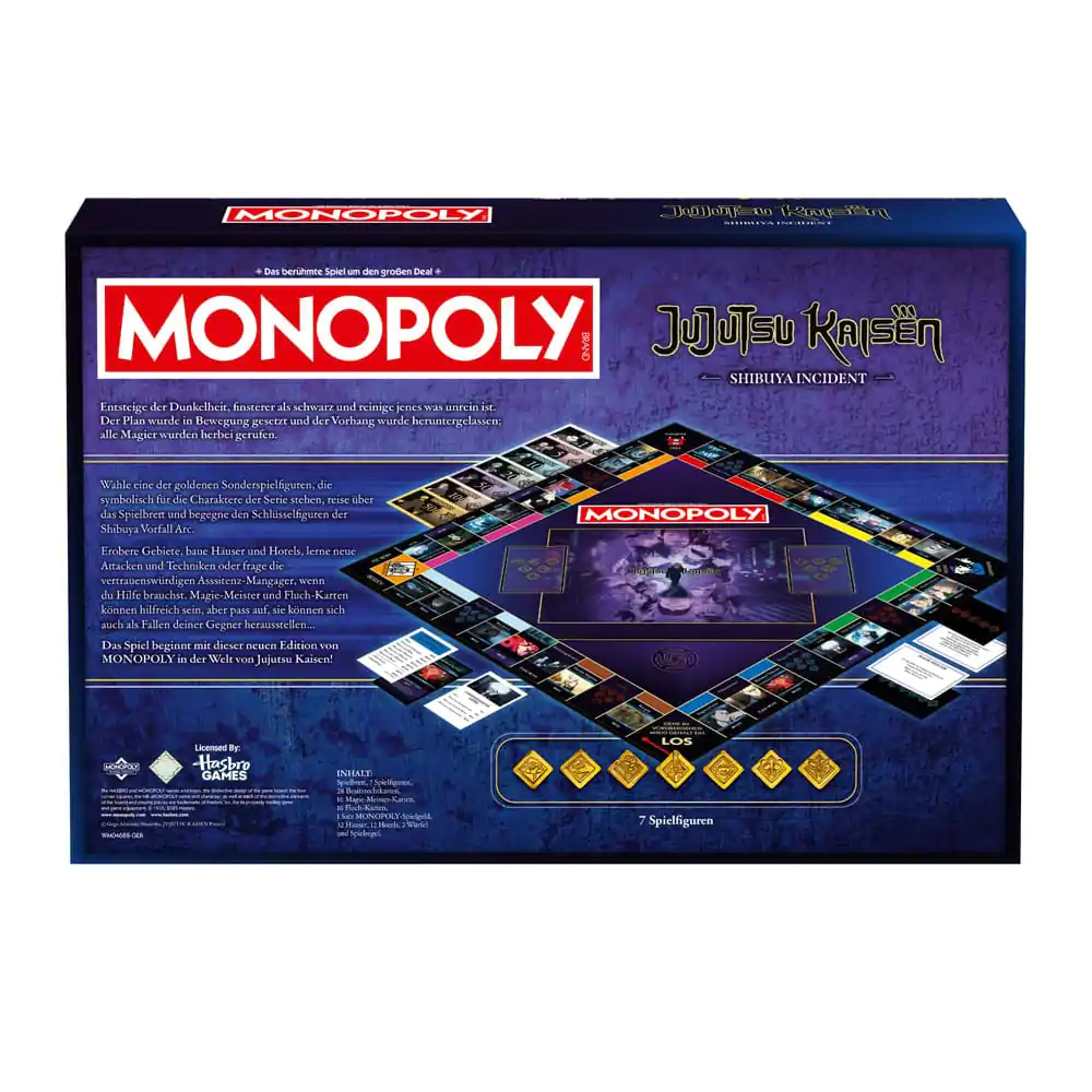 Gra Planszowa Monopoly Jujutsu Kaisen Sezon 2 *wersja niemiecka* zdjęcie produktu