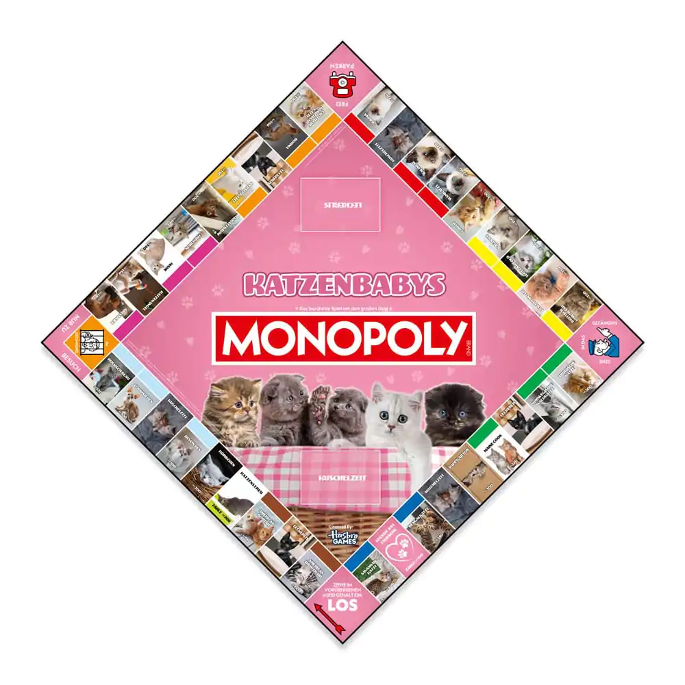 Gra planszowa Monopoly Katzenbabys *wersja niemiecka* zdjęcie produktu