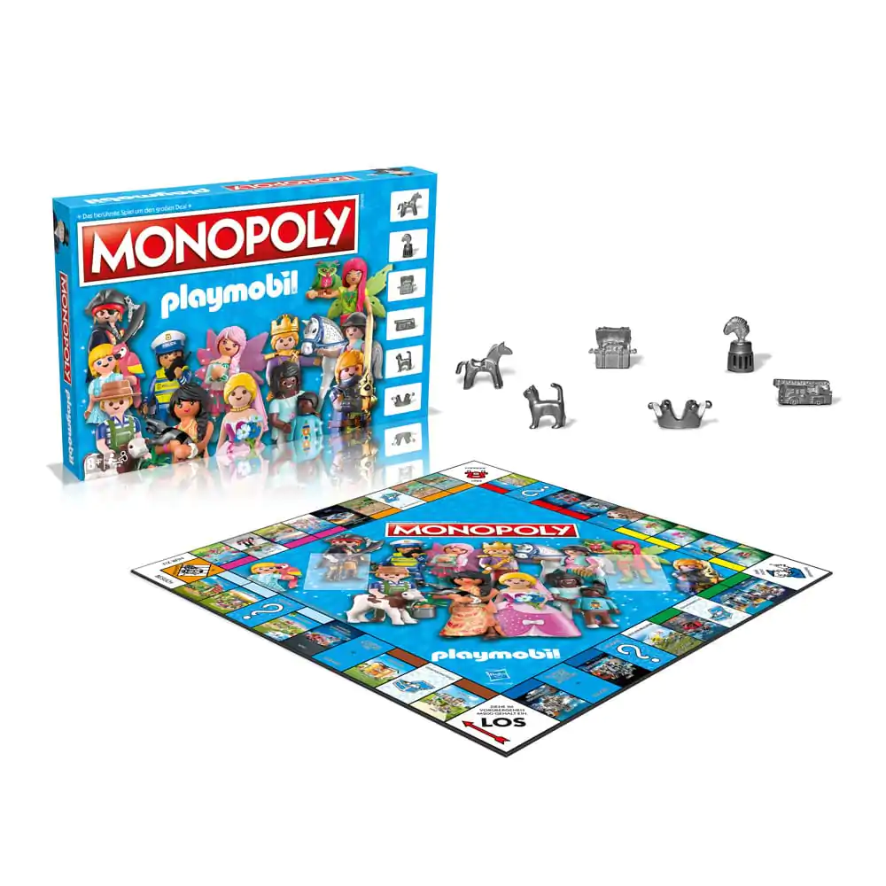 Monopoly Gra Planszowa Playmobil *Wersja Niemiecka* zdjęcie produktu