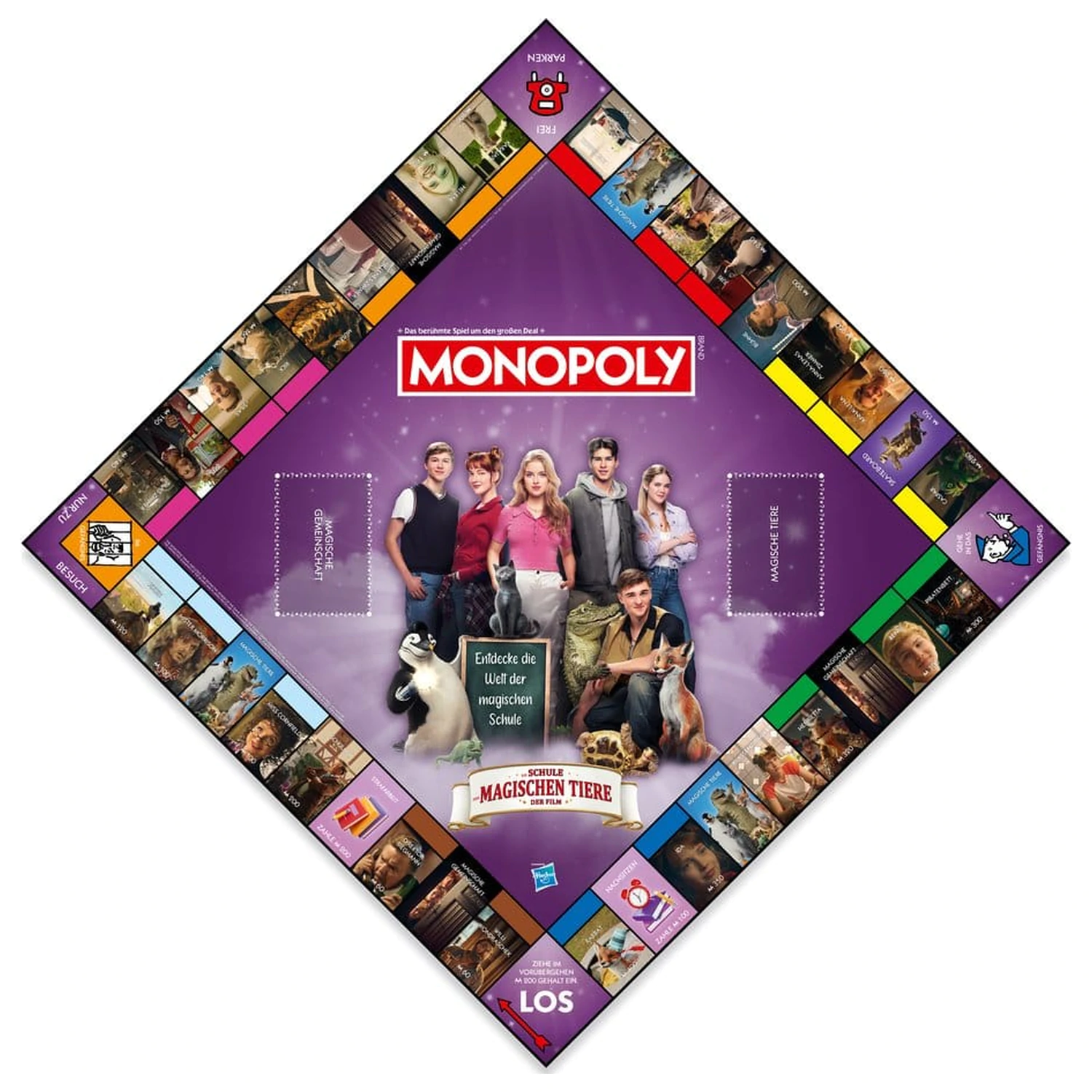 Gra planszowa Monopoly School of Magical Animals *wersja niemiecka* zdjęcie produktu