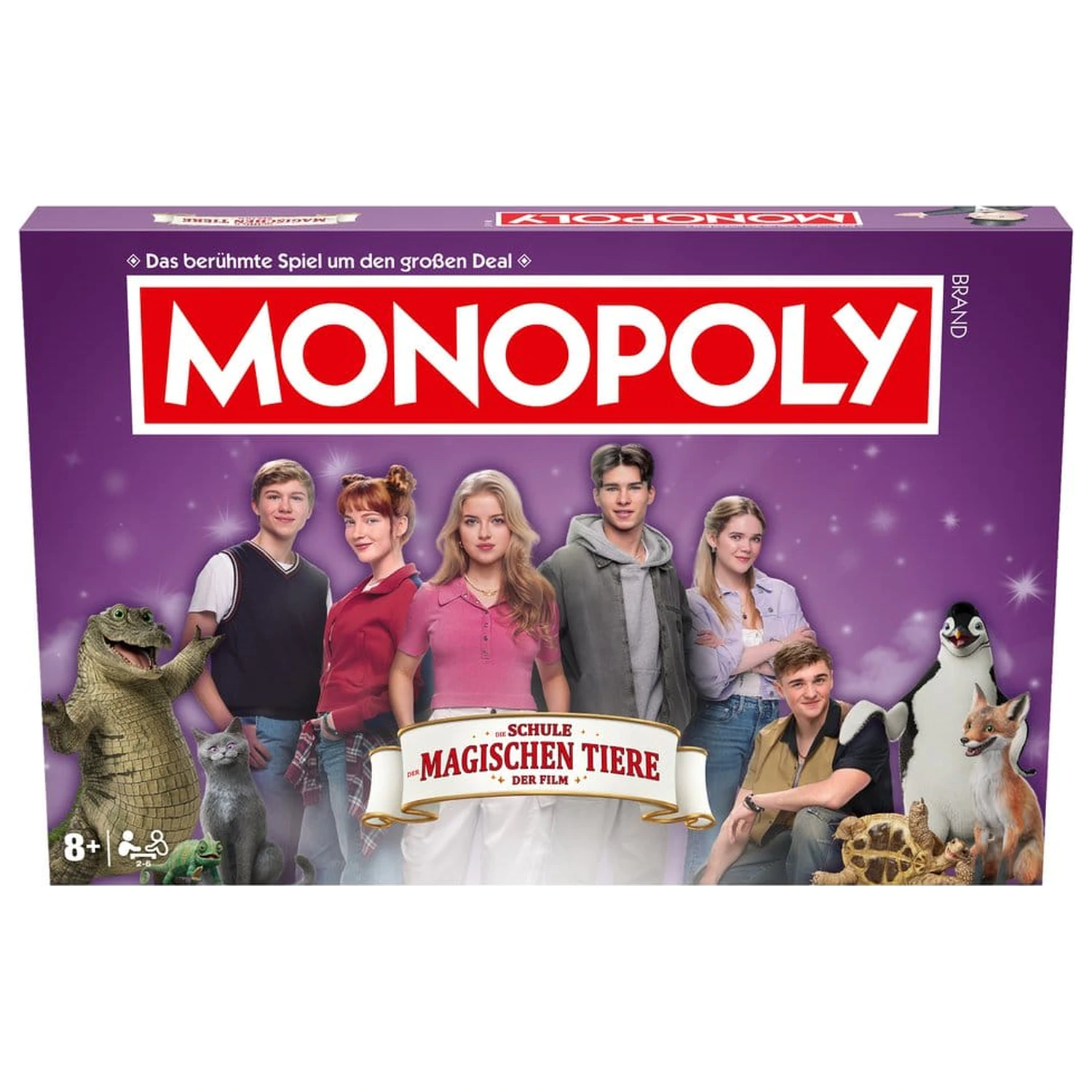Gra planszowa Monopoly School of Magical Animals *wersja niemiecka* zdjęcie produktu