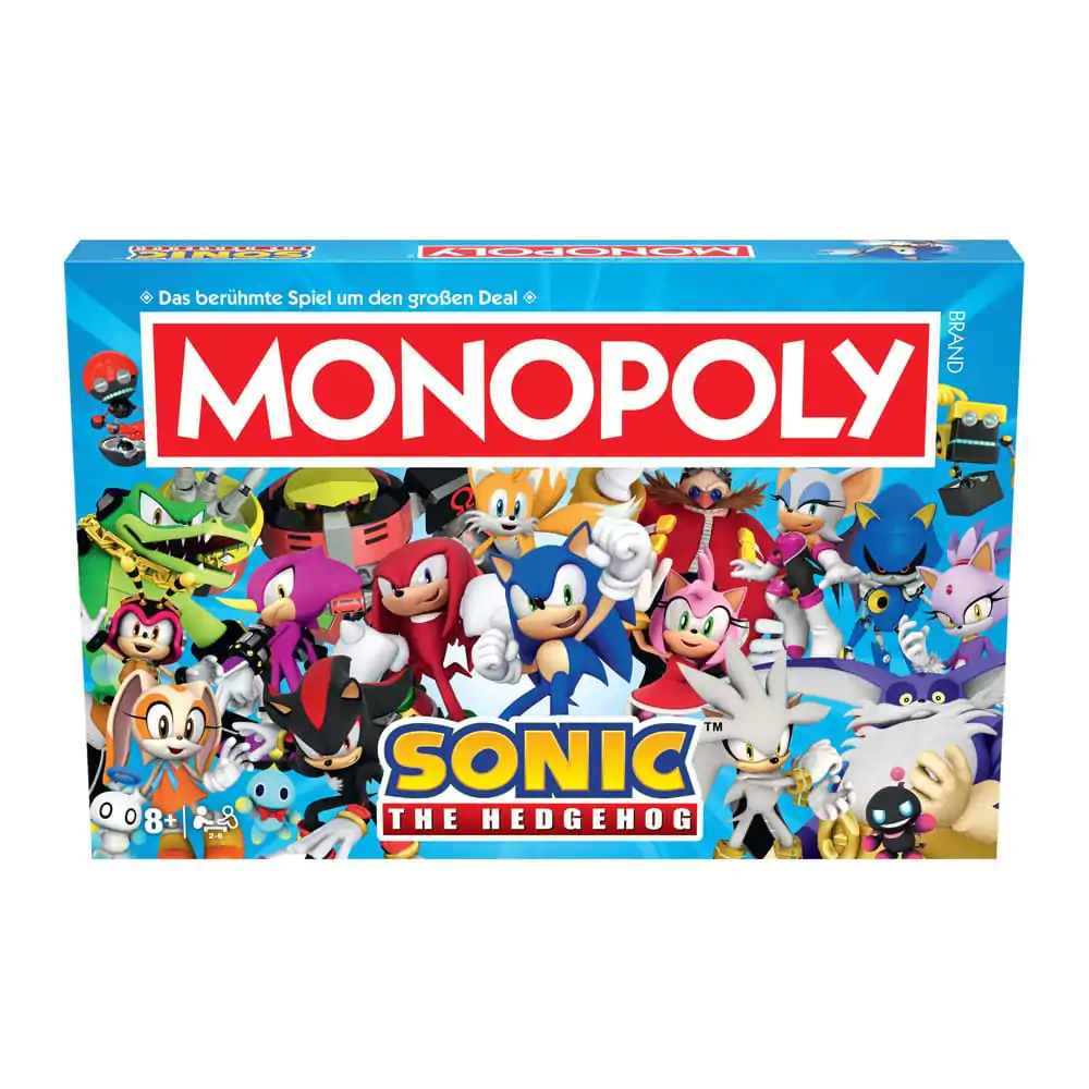 Monopoly Gra Planszowa Sonic the Hedgehog *German Version* zdjęcie produktu