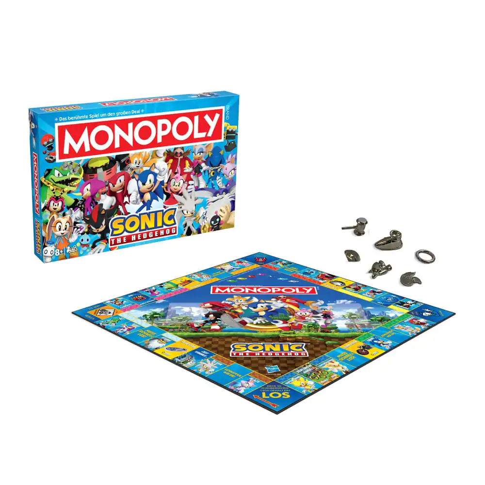 Monopoly Gra Planszowa Sonic the Hedgehog *German Version* zdjęcie produktu