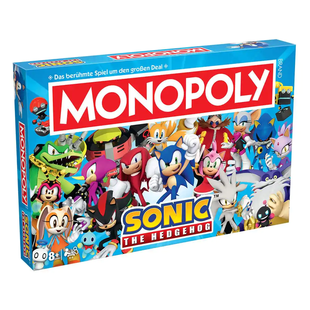 Monopoly Gra Planszowa Sonic the Hedgehog *German Version* zdjęcie produktu