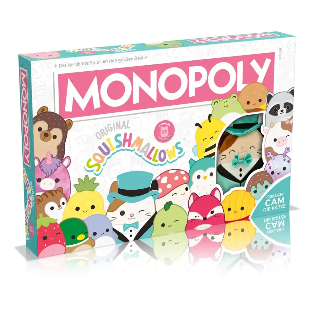 Monopoly Gra Planszowa Squishmallows *Wersja Niemiecka* zdjęcie produktu