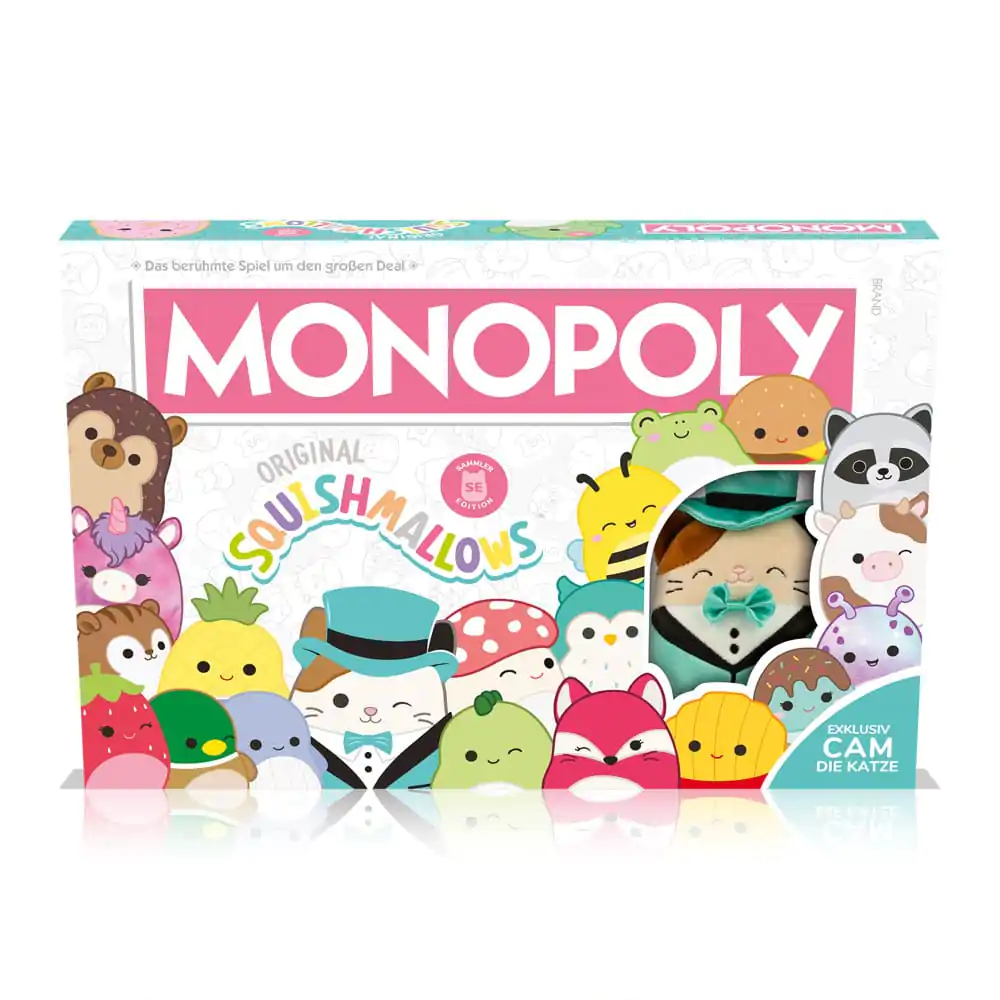 Monopoly Gra Planszowa Squishmallows *Wersja Niemiecka* zdjęcie produktu