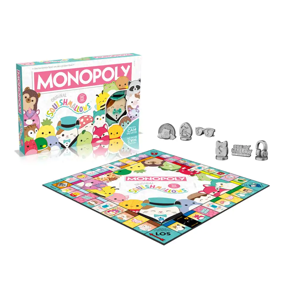 Monopoly Gra Planszowa Squishmallows *Wersja Niemiecka* zdjęcie produktu