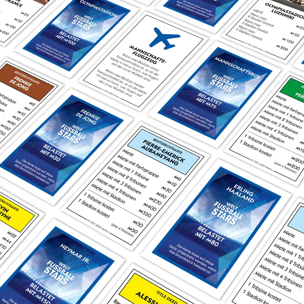Gra planszowa Monopoly Weltfussballstars Wersja niemiecka zdjęcie produktu