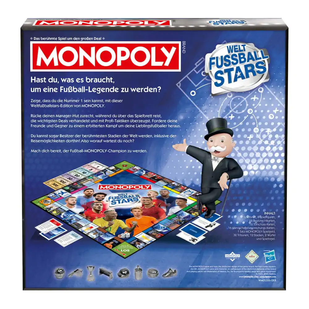 Gra planszowa Monopoly Weltfussballstars Wersja niemiecka zdjęcie produktu
