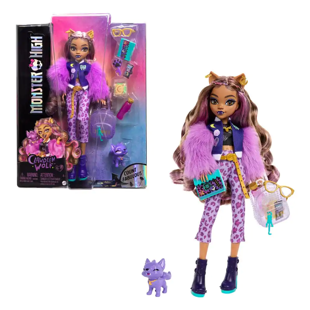 Lalka Monster High Clawdeen Wolf 25 cm zdjęcie produktu