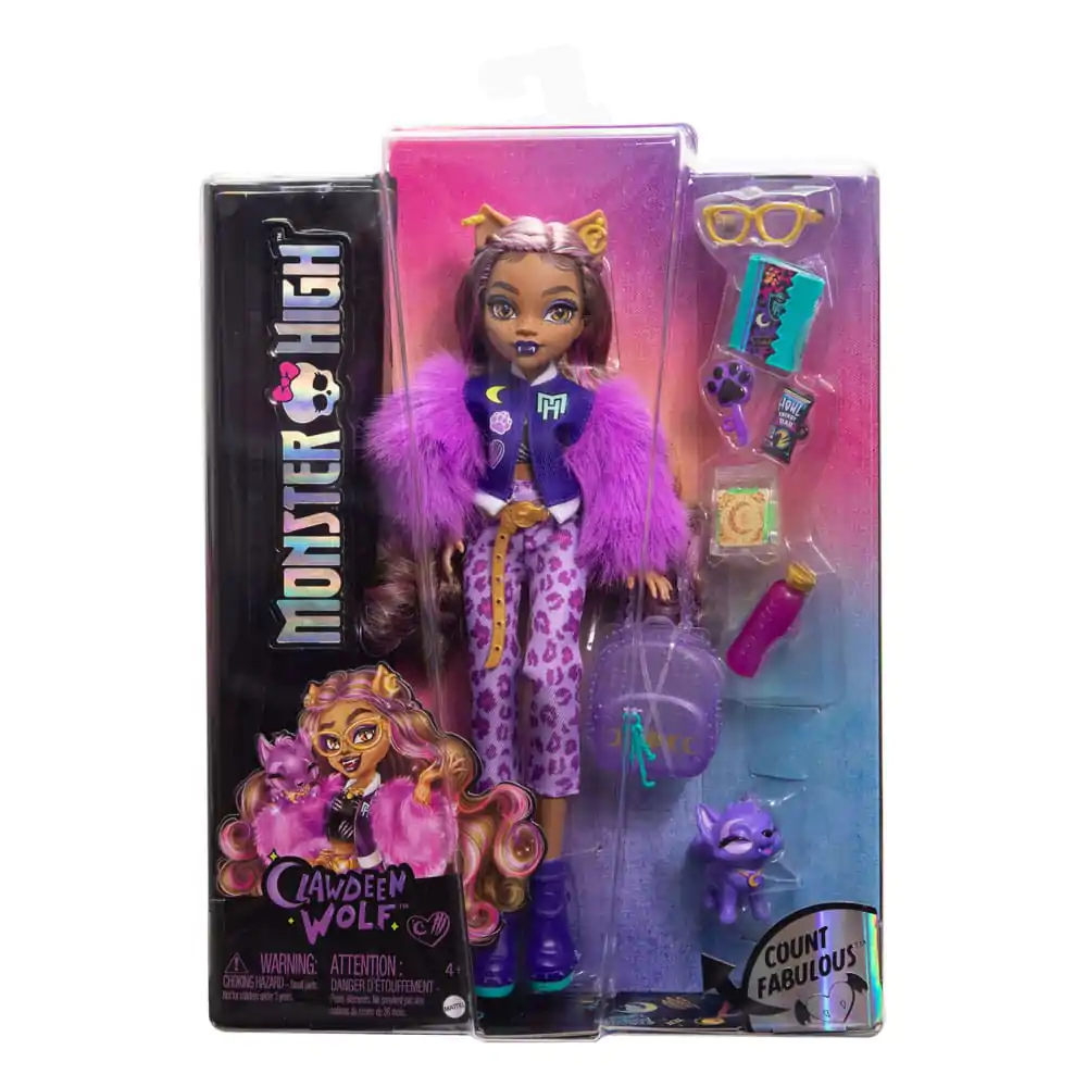 Lalka Monster High Clawdeen Wolf 25 cm zdjęcie produktu