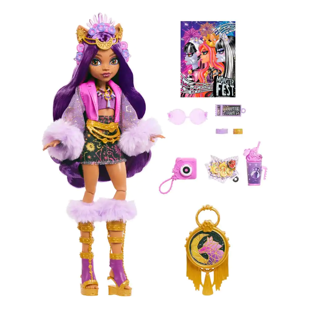 Lalka Monster High Clawdeen Wolf Monster Fest 25 cm zdjęcie produktu