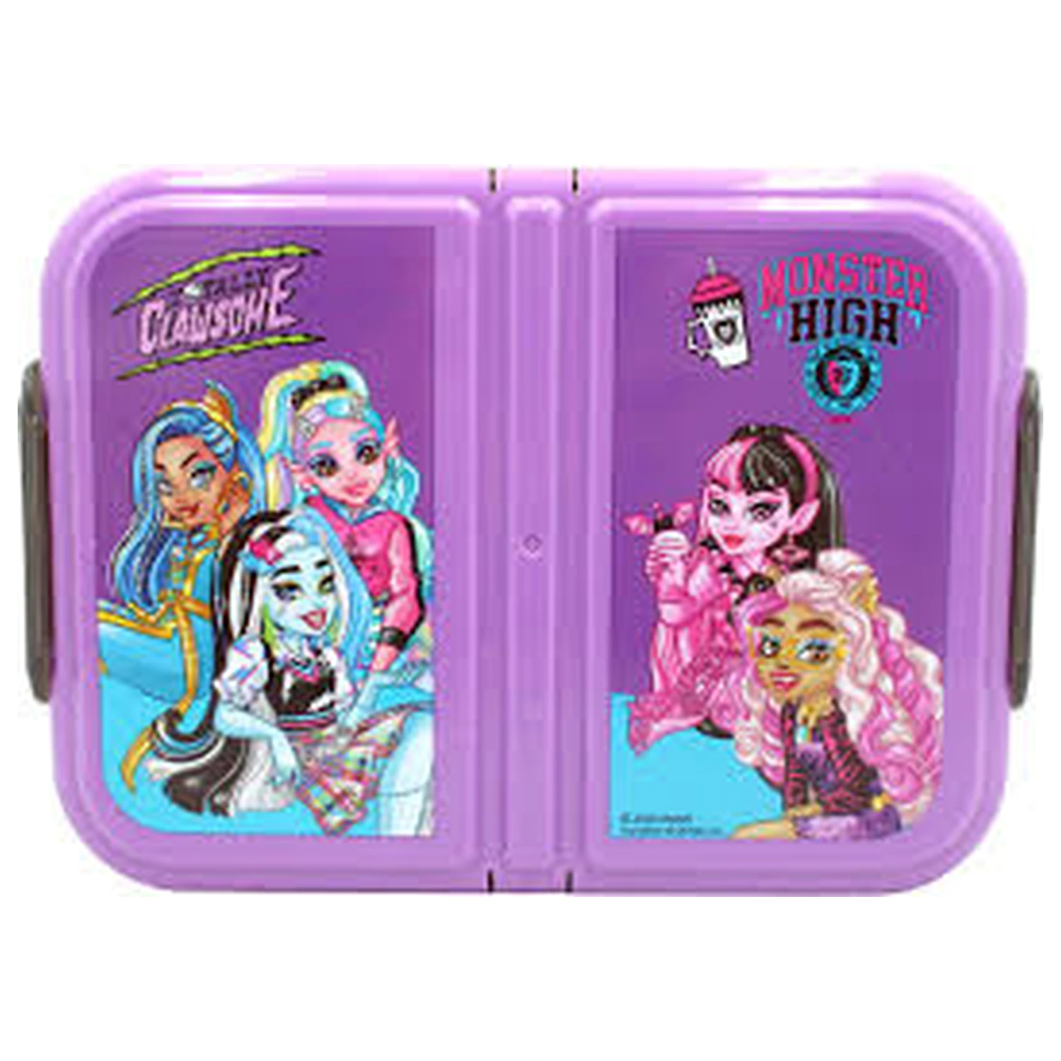 Monster High Clawsome wielokomorowy Lunch Box, Sandwich Box zdjęcie produktu