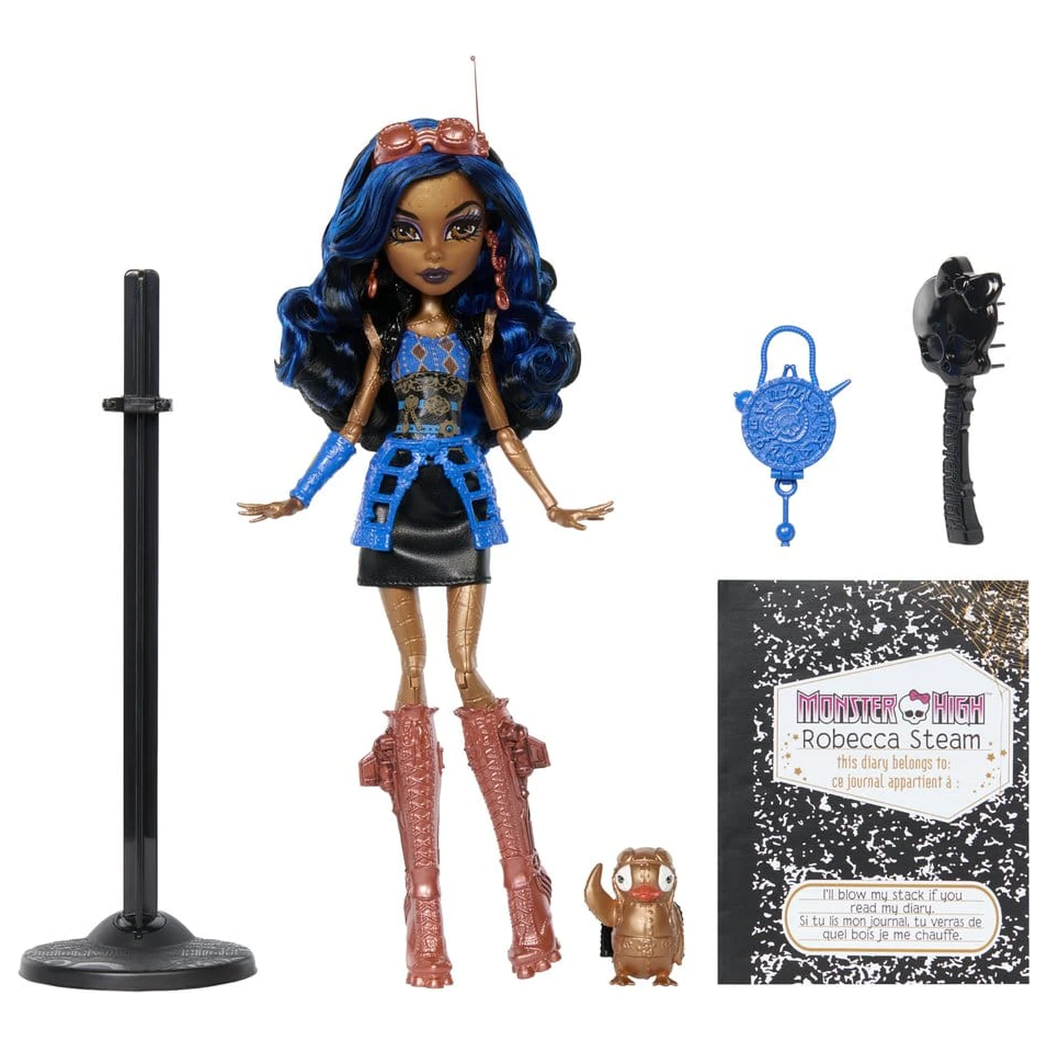 Monster High Kolekcjonerska Lalka Robecca Steam zdjęcie produktu