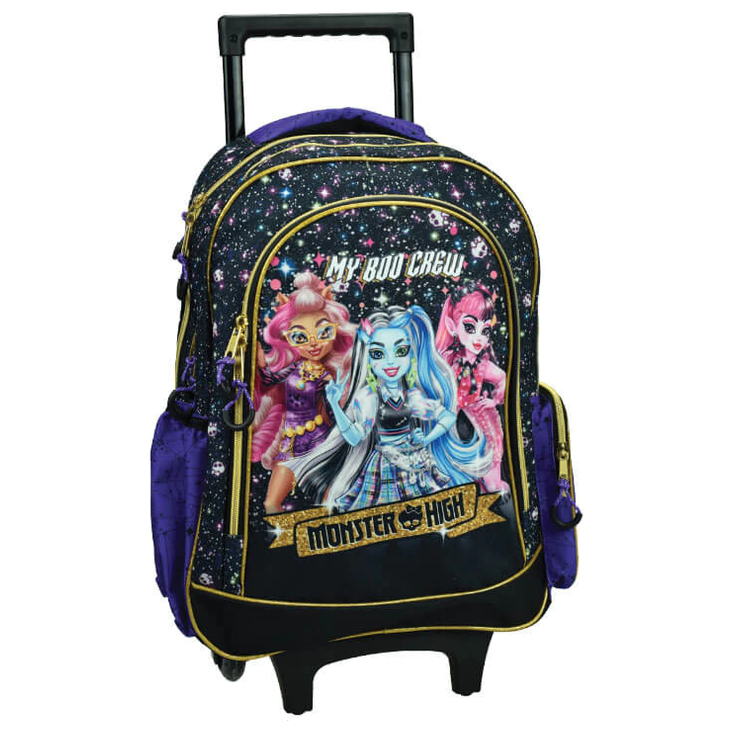 Monster High Crew Torba szkolna na kółkach, torba 46 cm zdjęcie produktu