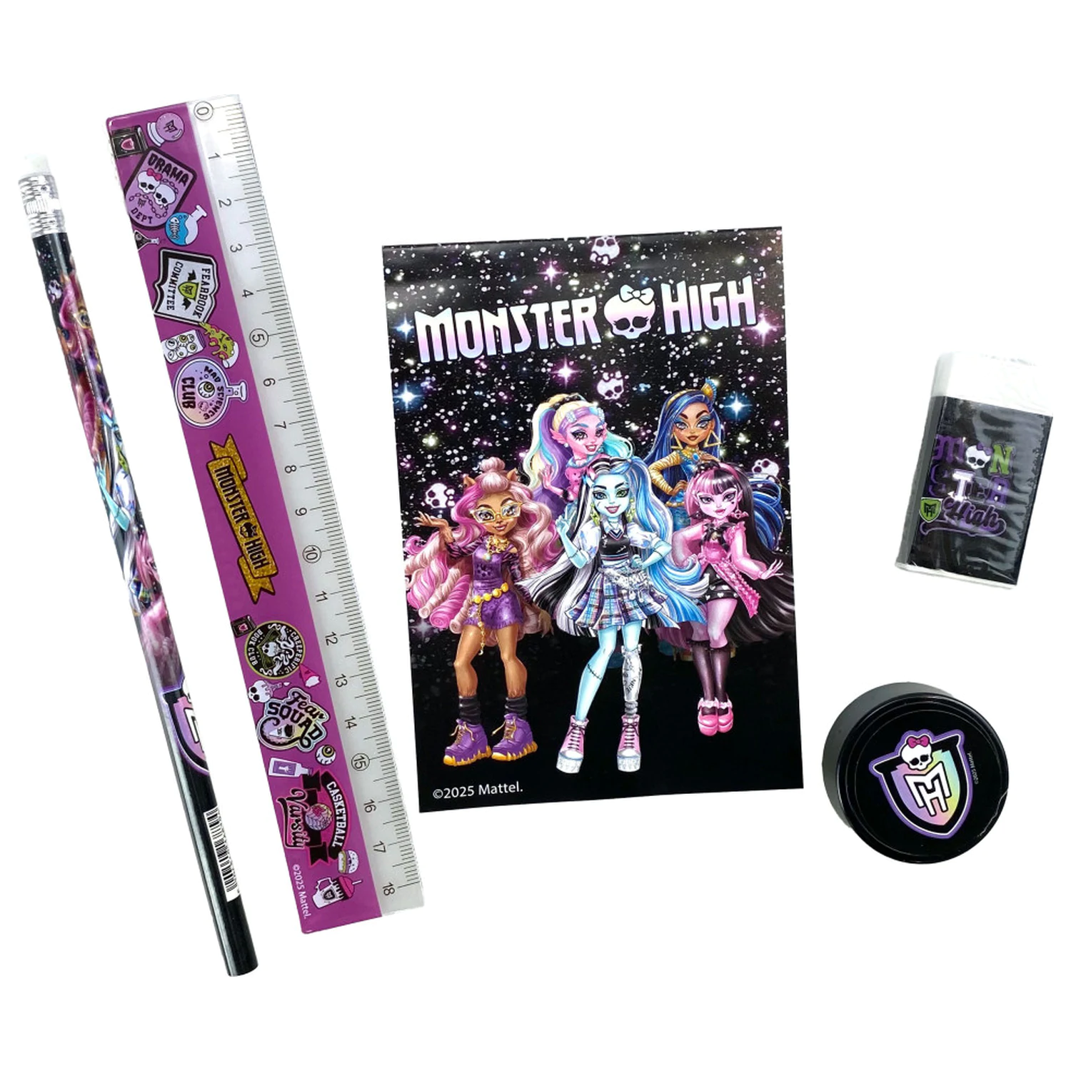 Monster High Crew Zestaw papierniczy 5 elementów zdjęcie produktu